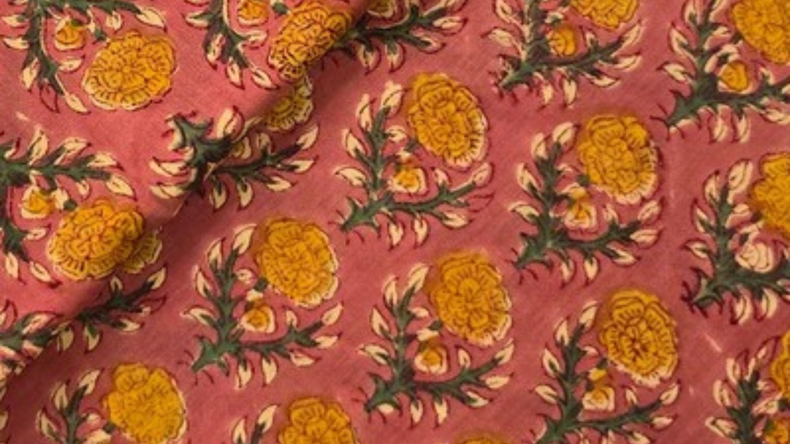 Orange Flower Motif